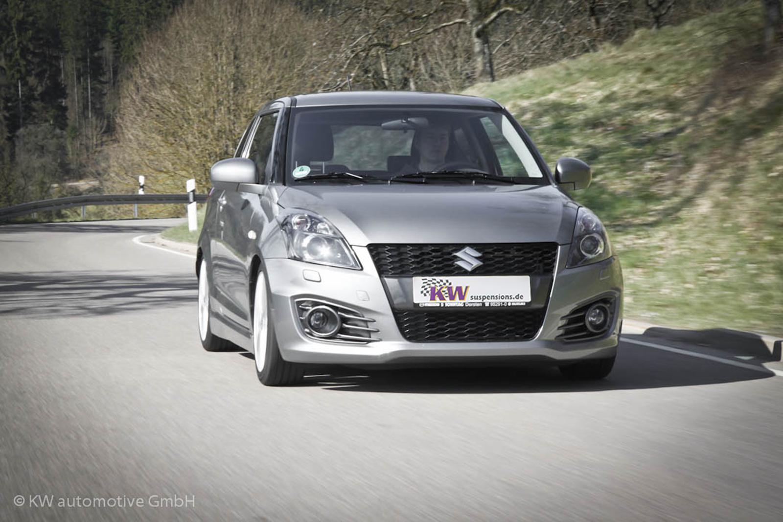 KW Coilover suspension V3 inox SUZUKI SWIFT III (FZ, NZ) 10/2010-