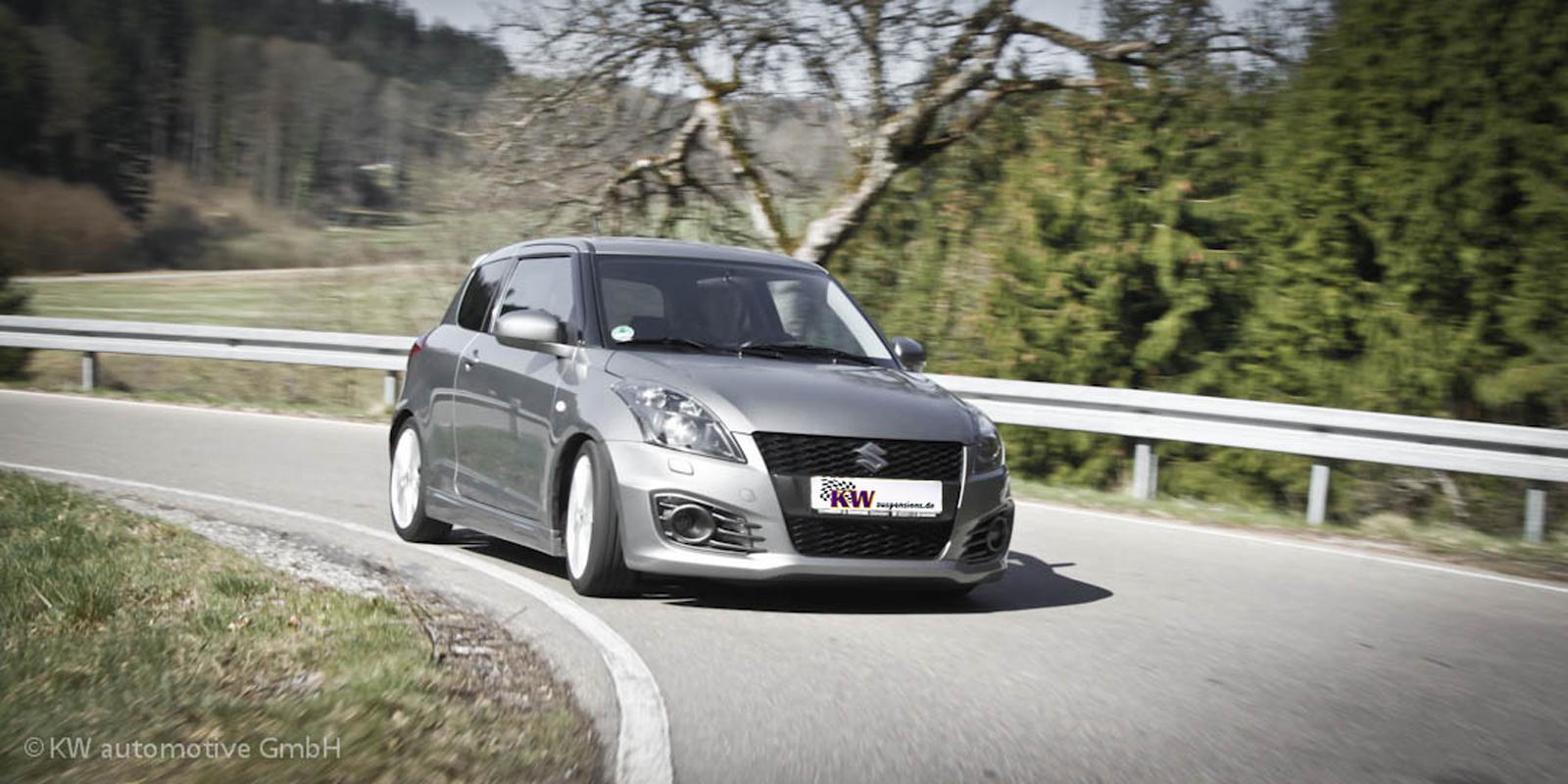 KW Coilover suspension V3 inox SUZUKI SWIFT III (FZ, NZ) 10/2010-