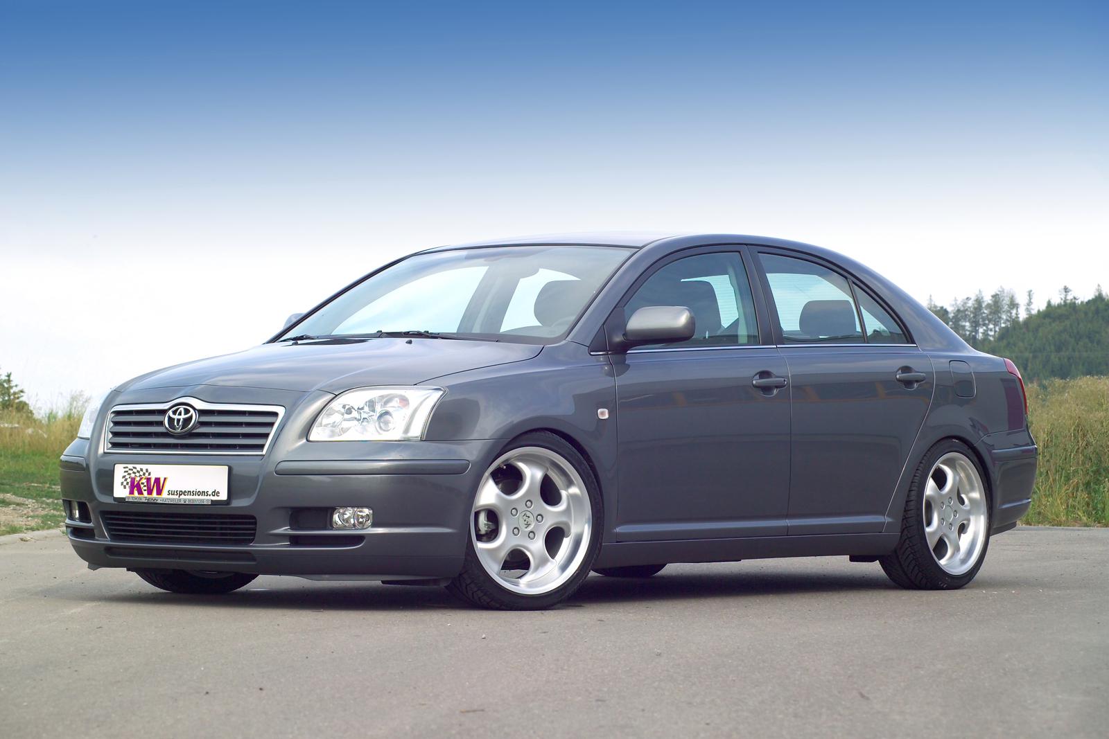 KW Coilover suspension V3 inox TOYOTA AVENSIS Estate (_T25_) 04/2003-11/2008
