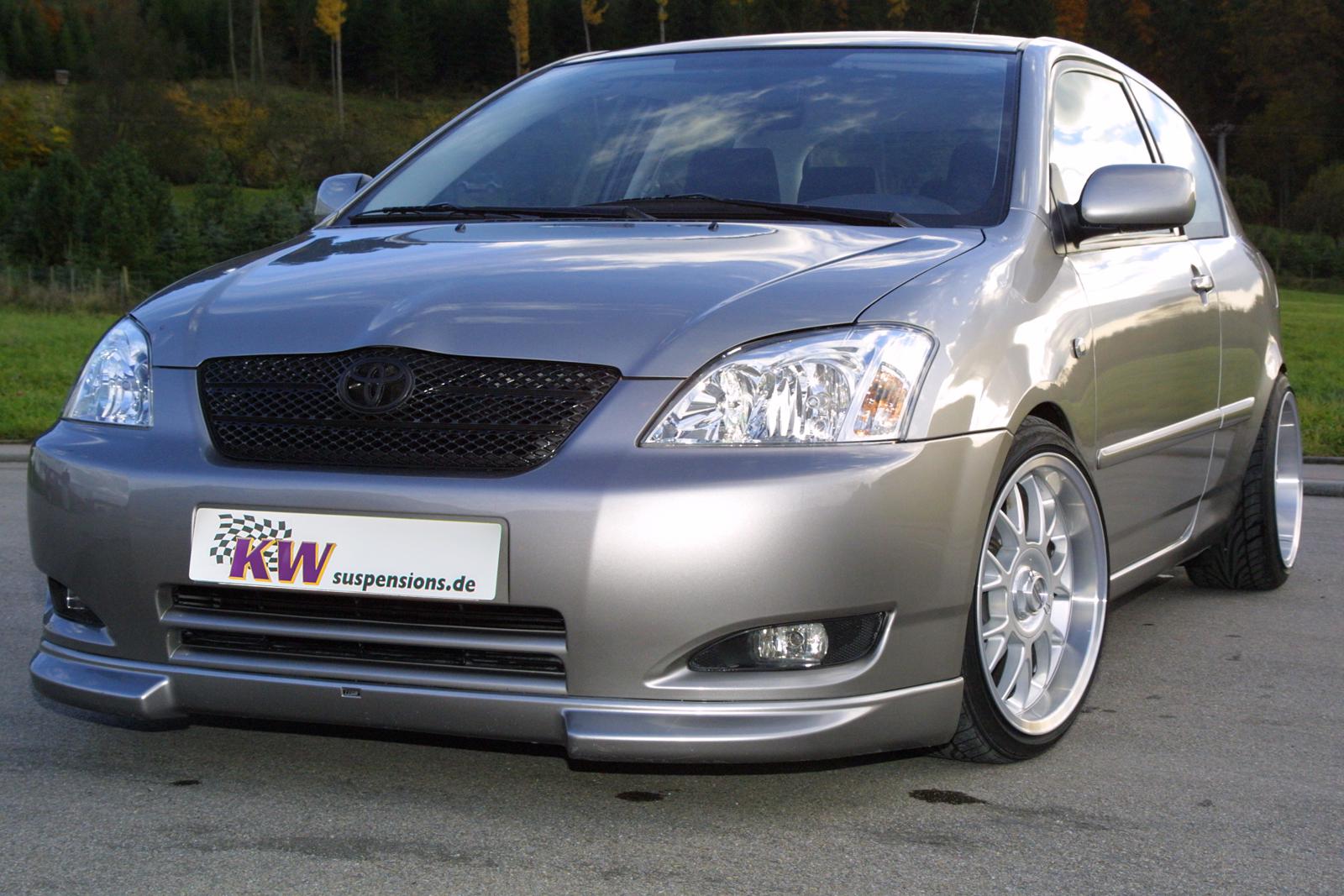 KW Coilover suspension V2 inox TOYOTA COROLLA (_E12_) 01/2001-12/2007