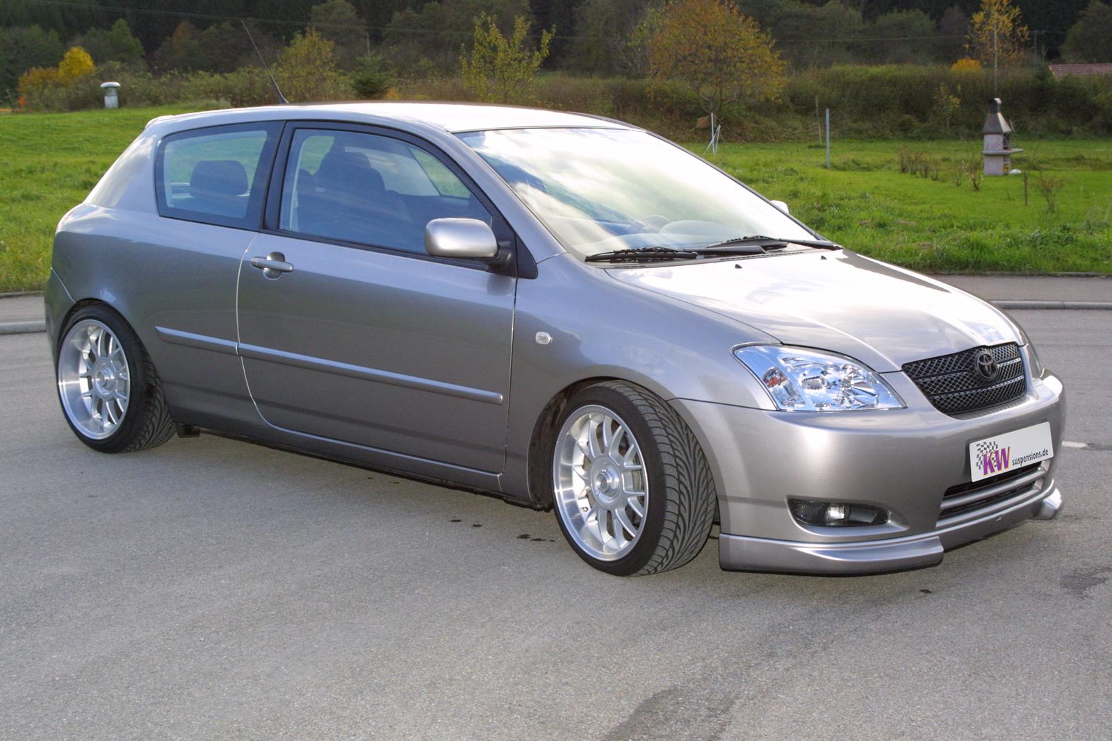 KW Coilover suspension V2 inox TOYOTA COROLLA (_E12_) 01/2001-12/2007