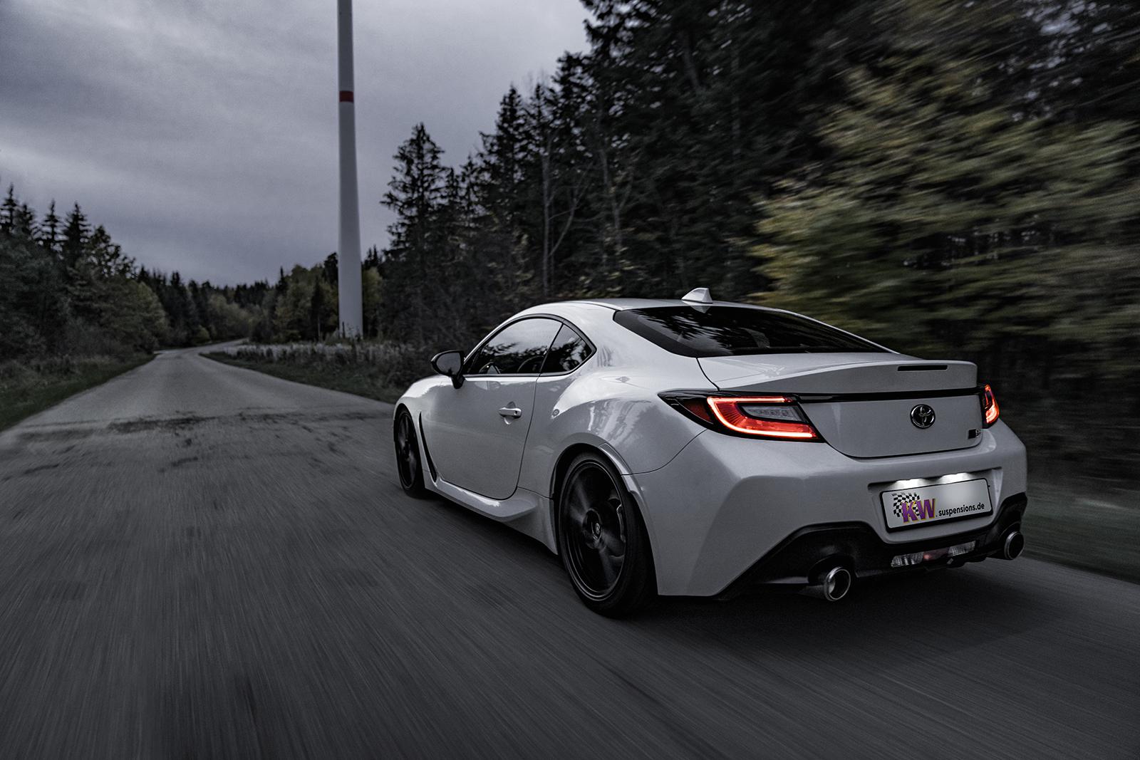 KW Coilover suspension V3 inox SUBARU BRZ 06/2012-