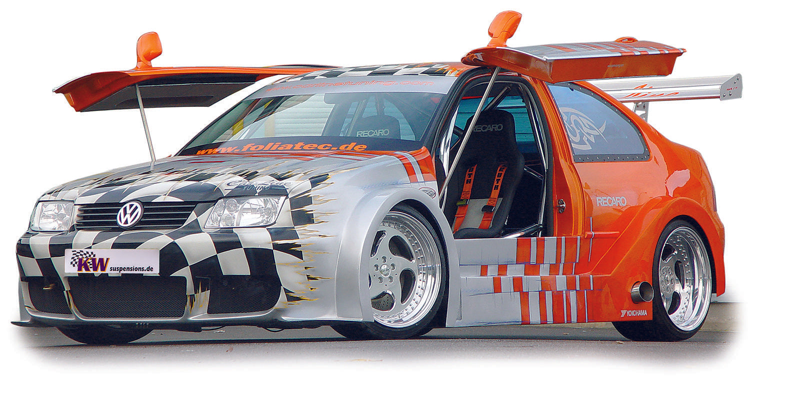 KW Coilover suspension V1 inox VW BORA (1J2) 10/1998-12/2013