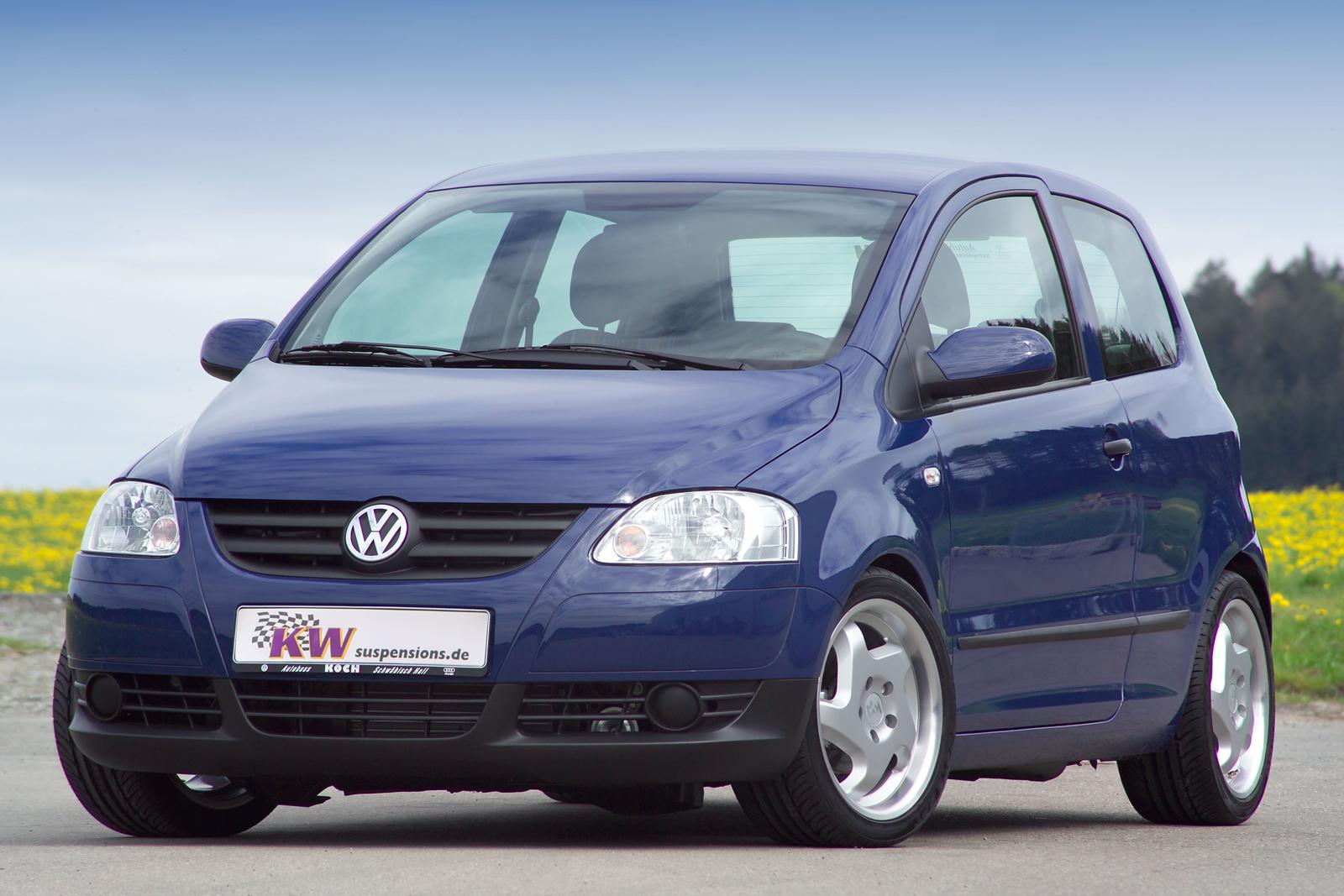 KW Coilover suspension V1 inox VW FOX Hatchback (5Z1, 5Z3, 5Z4) 08/2003-10/2015