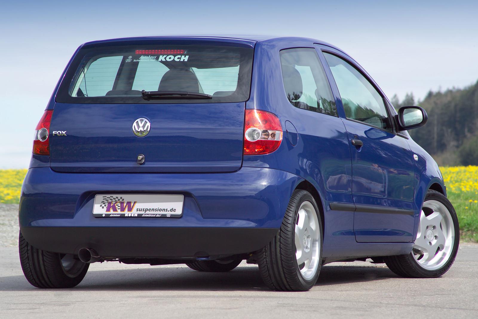 KW Coilover suspension V1 inox VW FOX Hatchback (5Z1, 5Z3, 5Z4) 08/2003-10/2015