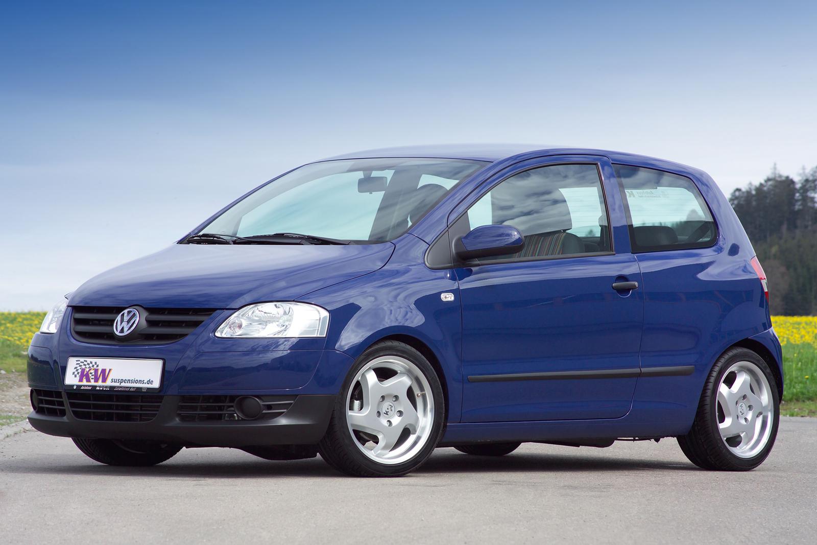 KW Coilover suspension V1 inox VW FOX Hatchback (5Z1, 5Z3, 5Z4) 08/2003-10/2015