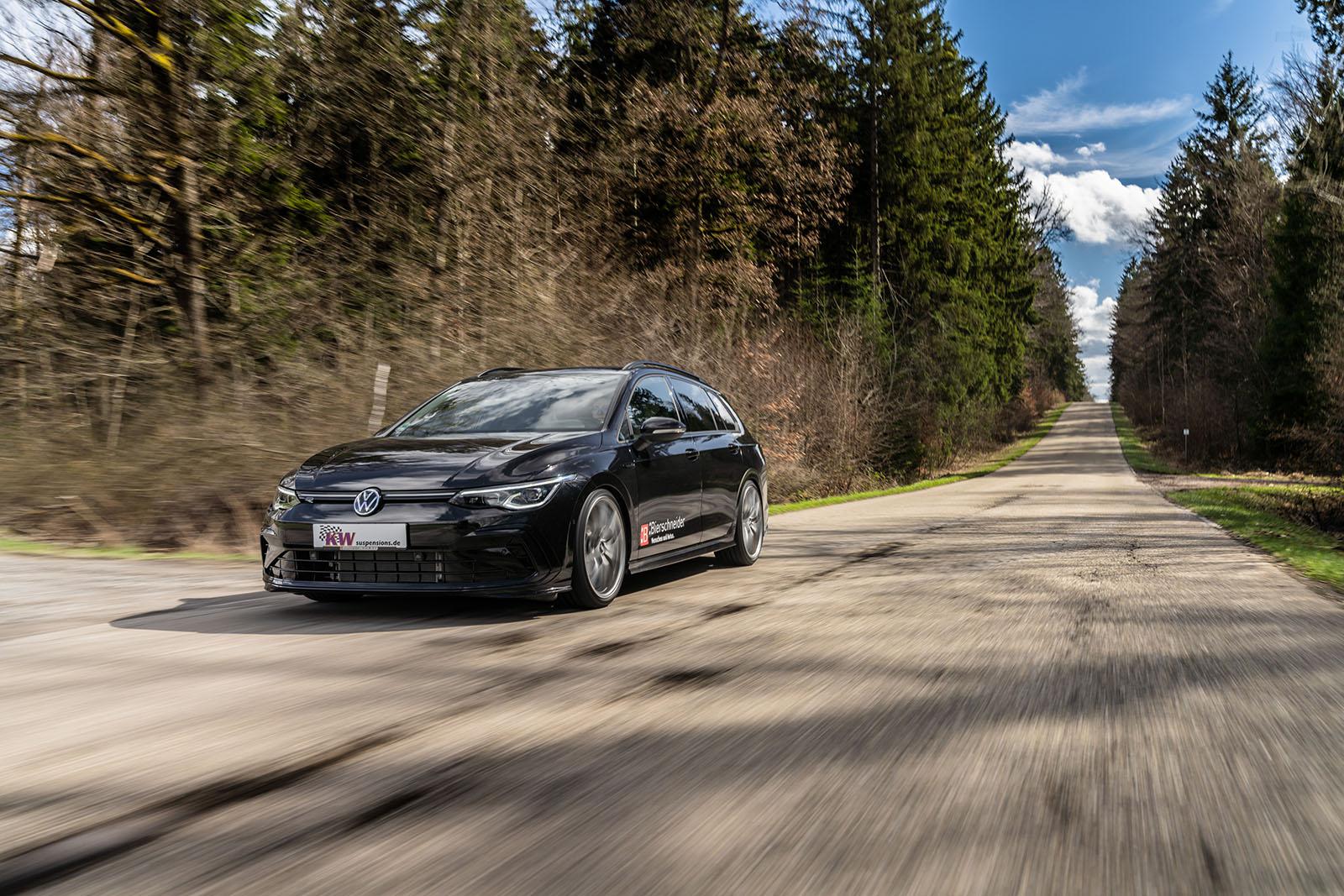 KW Coilover suspension V1 inox (incl. deactivation for electronic dampers) VW GOLF VIII (CD1) 07/2019- (102100DM)