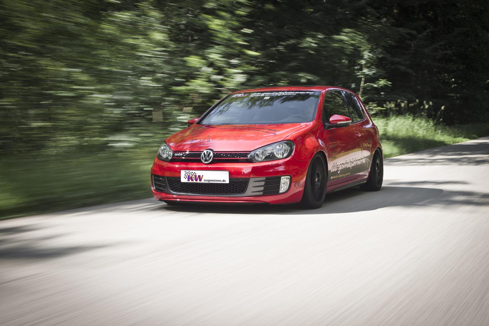 KW DDC - ECU coilovers inox VW GOLF VI (5K1) 10/2008-12/2014 (39080015)