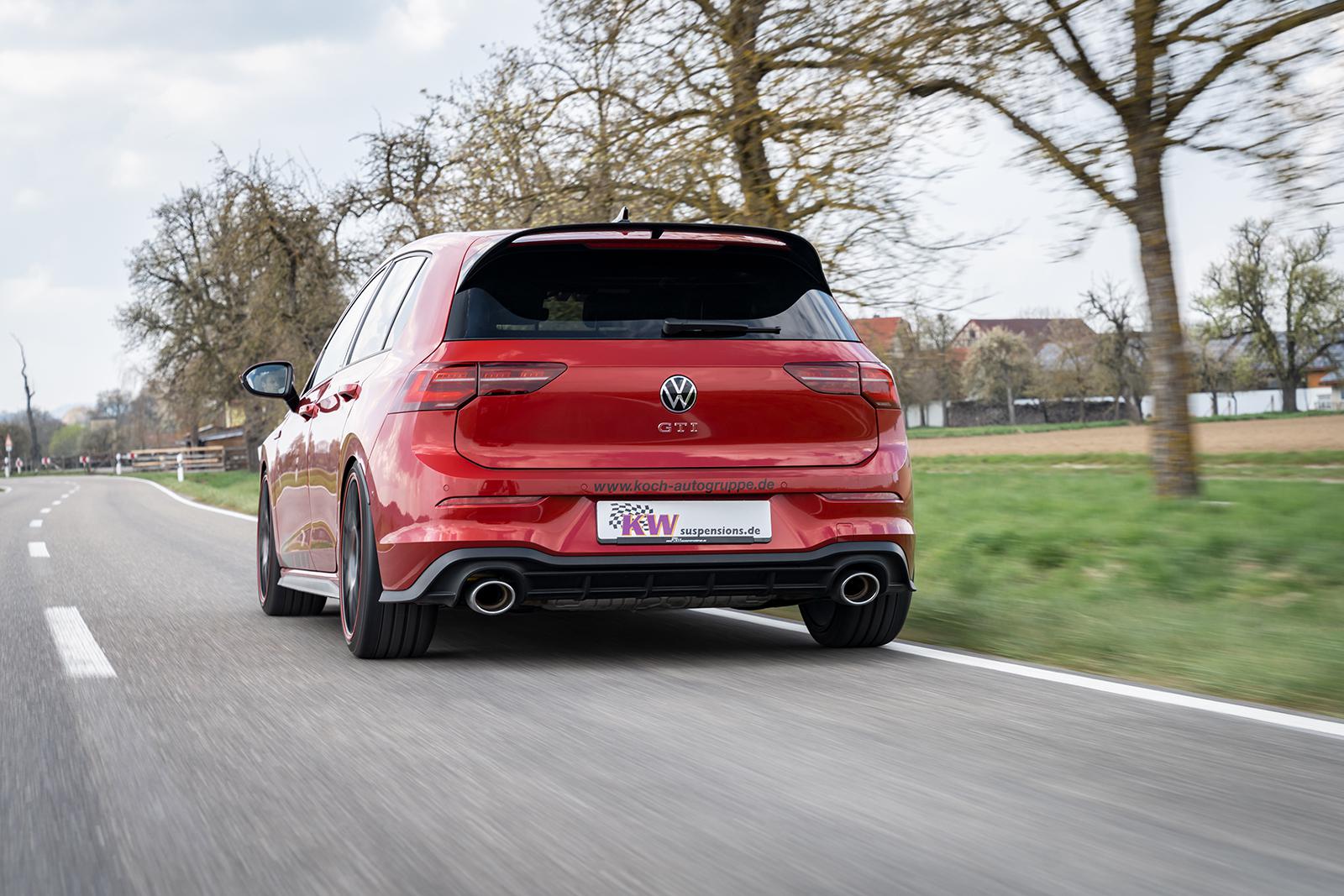 KW Coilover suspension V3 Clubsport incl. fa top mounts VW GOLF VIII (CD1) 07/2019-