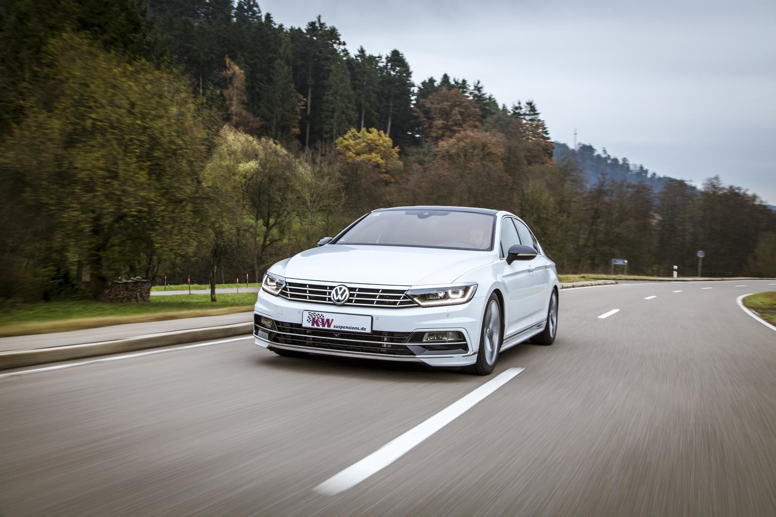 KW Coilover suspension V2 inox (incl. deactivation for electronic dampers) VW PASSAT Estate (3G5, CB5) 08/2014- (152800AS)