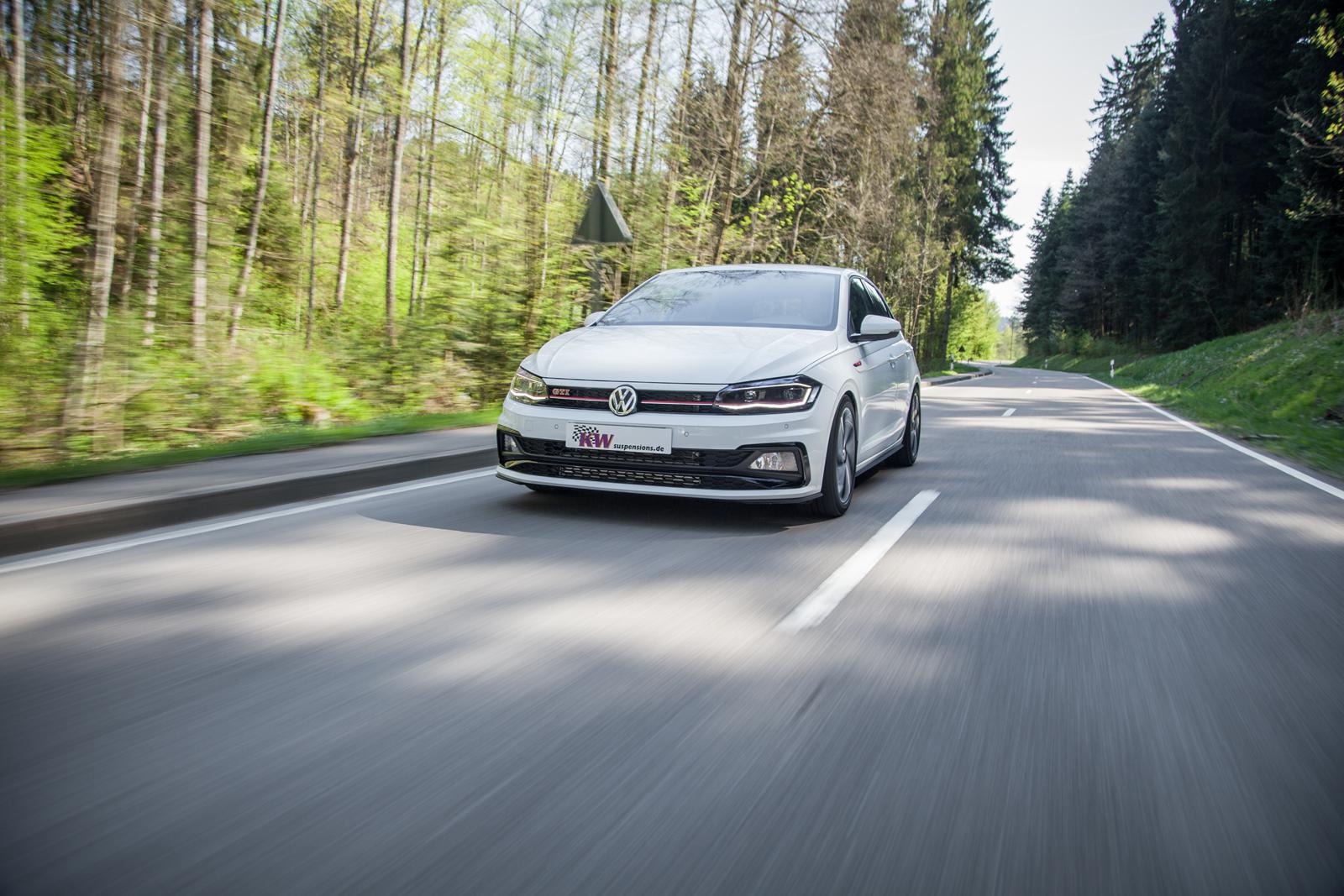 KW Coilover suspension V2 inox (incl. deactivation for electronic dampers) VW Polo (AW1, BZ1) 06/2017-