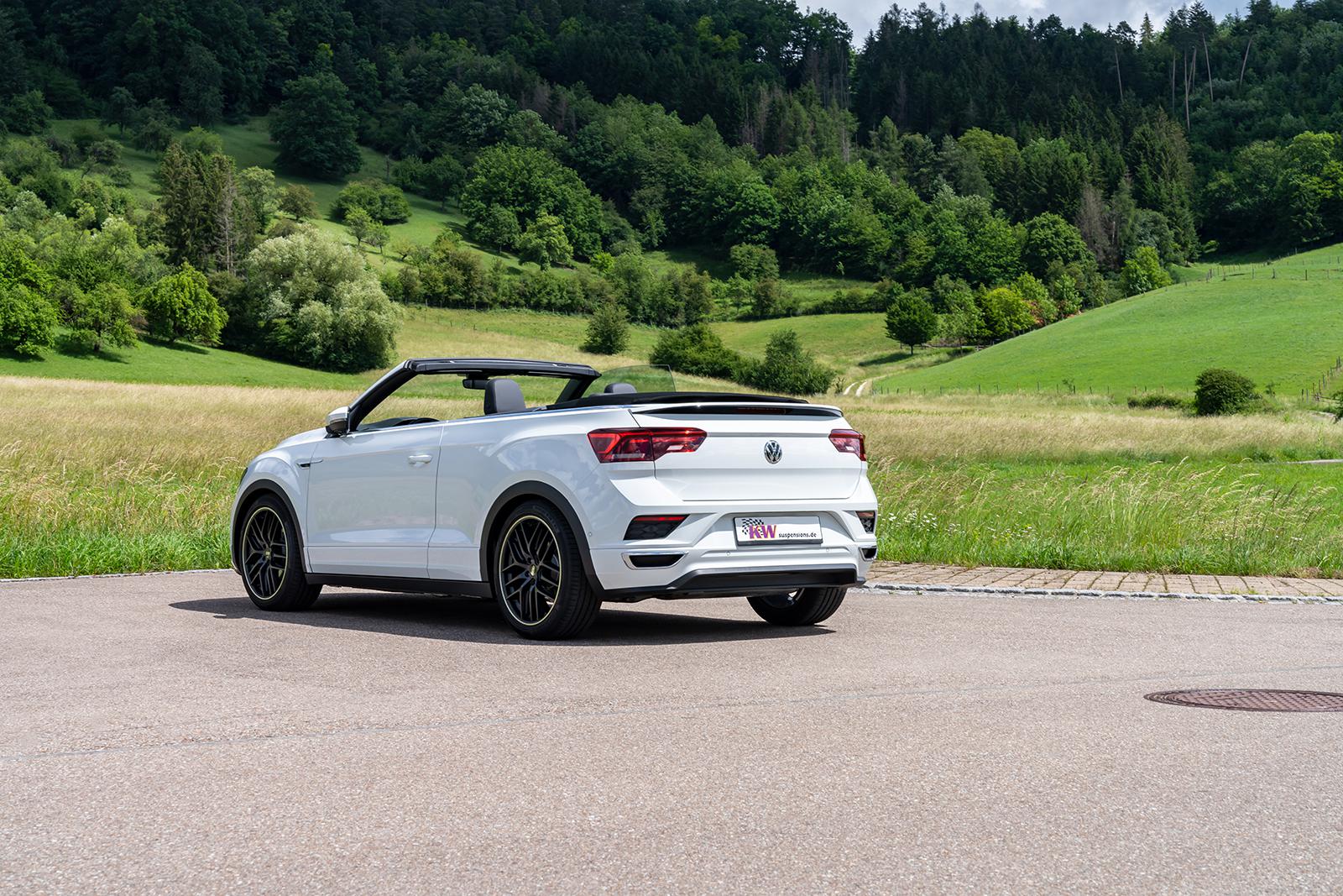 KW Coilover suspension V3 inox (incl. deactivation for electronic dampers) VW T-ROC (A11) 07/2017- (352800CN)