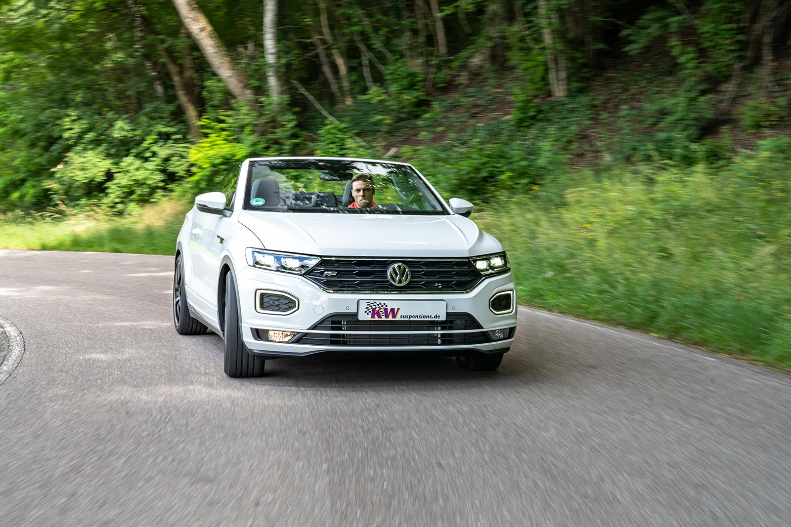 KW Coilover suspension V3 inox (incl. deactivation for electronic dampers) VW T-ROC (A11) 07/2017- (352800CN)