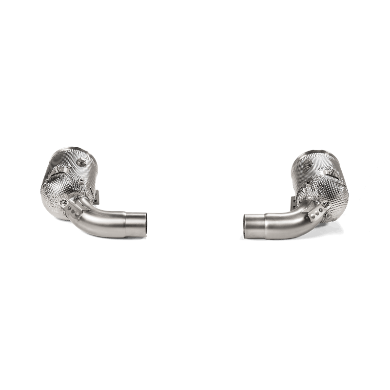 Akrapovic Porsche 992 Carrera Link Pipe Set w Cat (SS)