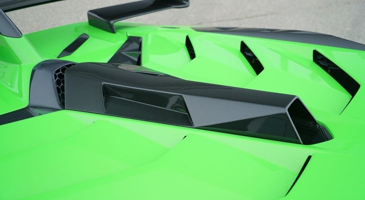 Novitec Lamborghini Aventador SVJ | Roof-Air-Guide (Visible Carbon)