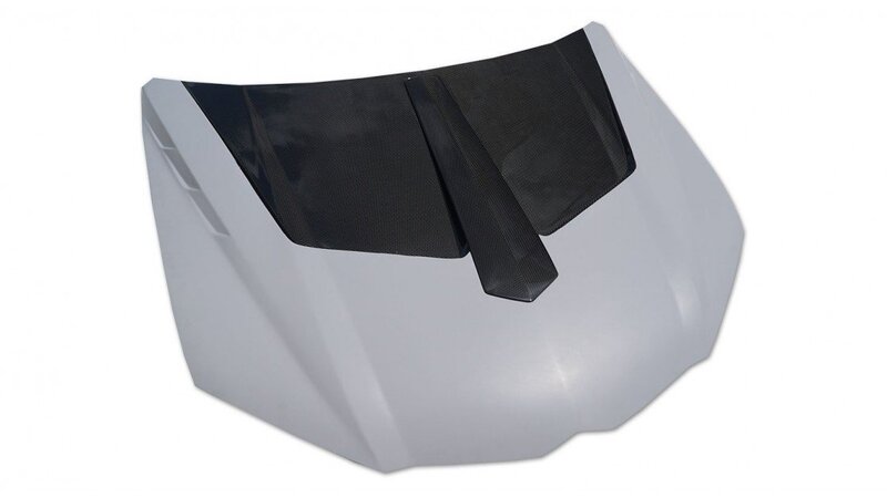 Novitec Lamborghini Urus | Engine Bonnet (Primed for Painting with Visible Carbon Cover)