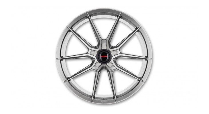 NOVITEC set wheels / tyres type NF10 central lock LOOK Forged 21/21 J - transparent colors range, brushed