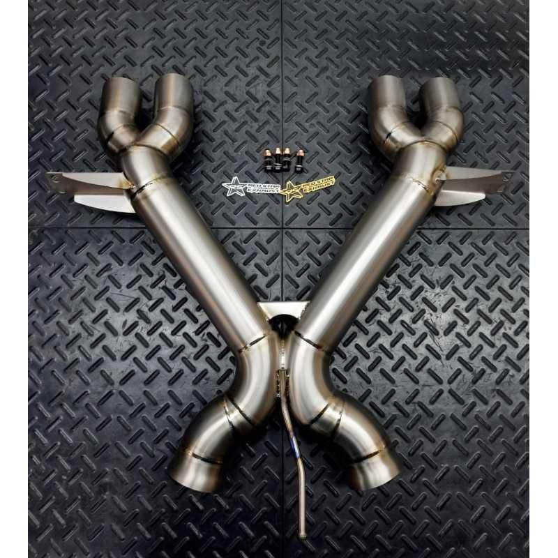 Redstar Titanium 3" Exhaust for Mclaren MP4-12C