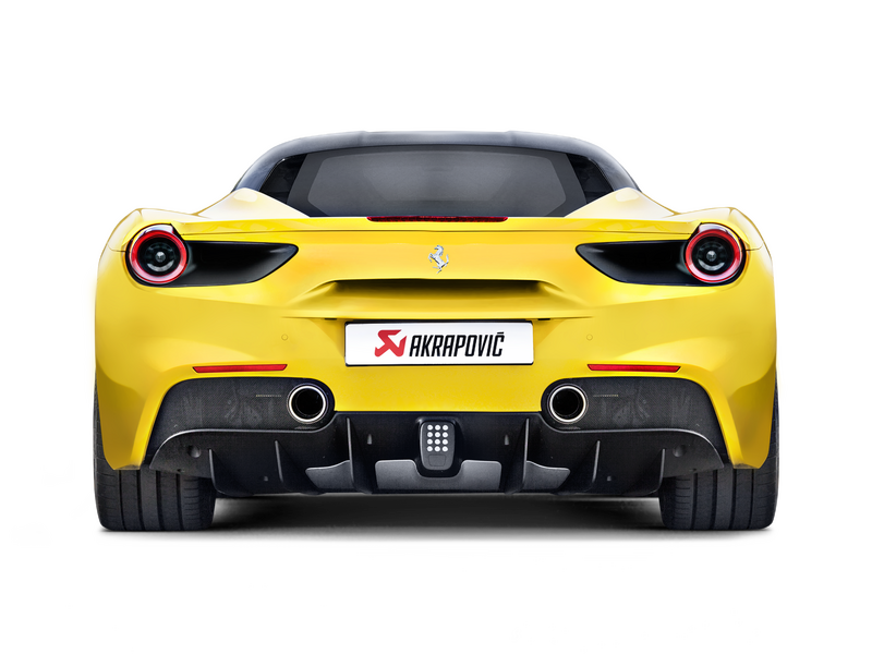 Akrapovic Slip-On Line (Titanium) - Ferrari 488 GTB