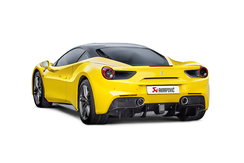 Akrapovic Slip-On Line (Titanium) - Ferrari 488 GTB