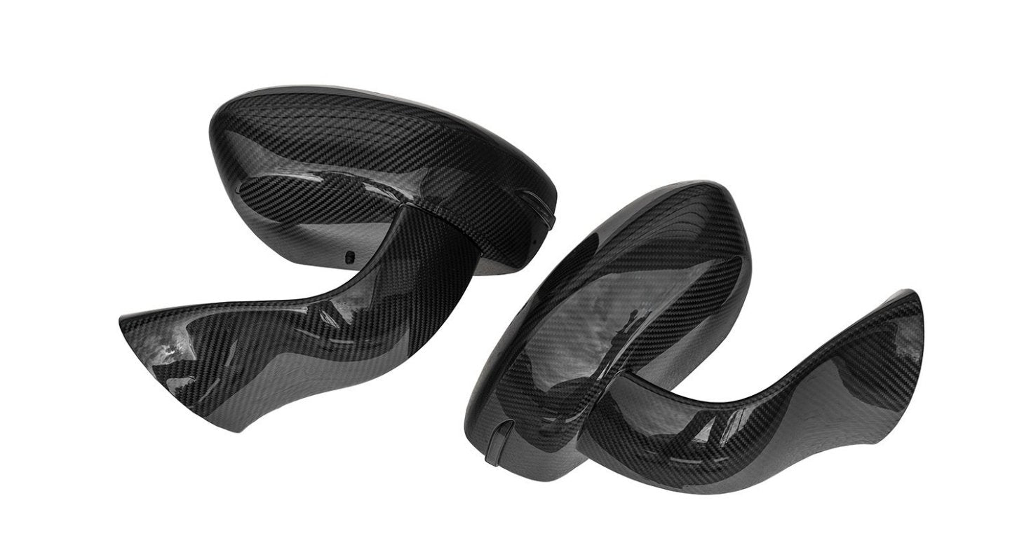 Ferrari 296 N-Largo | Novitec Mirrors with visible Carbon in exchange for cars with backradar (cars with Surround view)