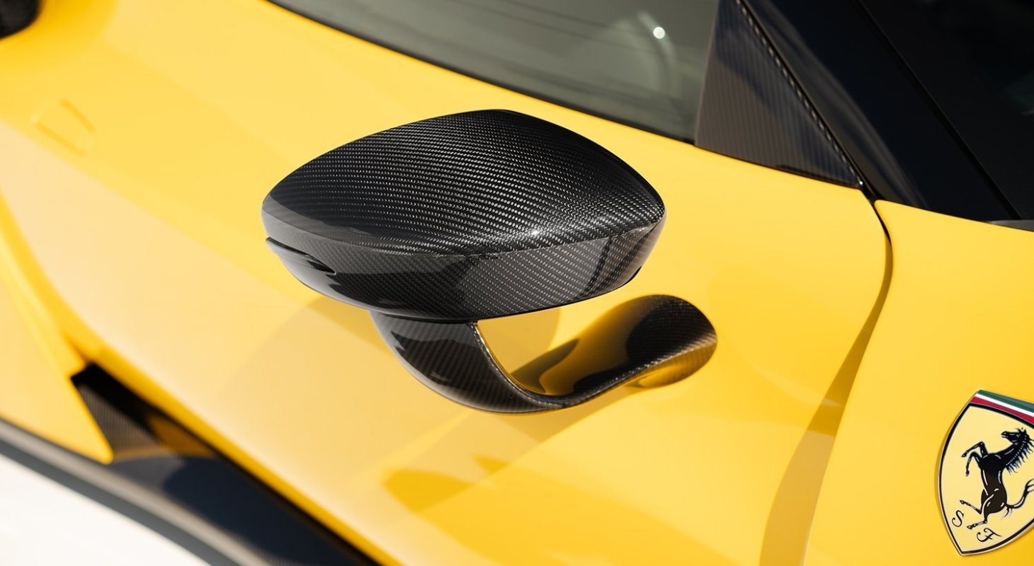 Ferrari 296 N-Largo | Novitec Mirrors with visible Carbon in exchange, cars without electrochrom (cars with Surround view)