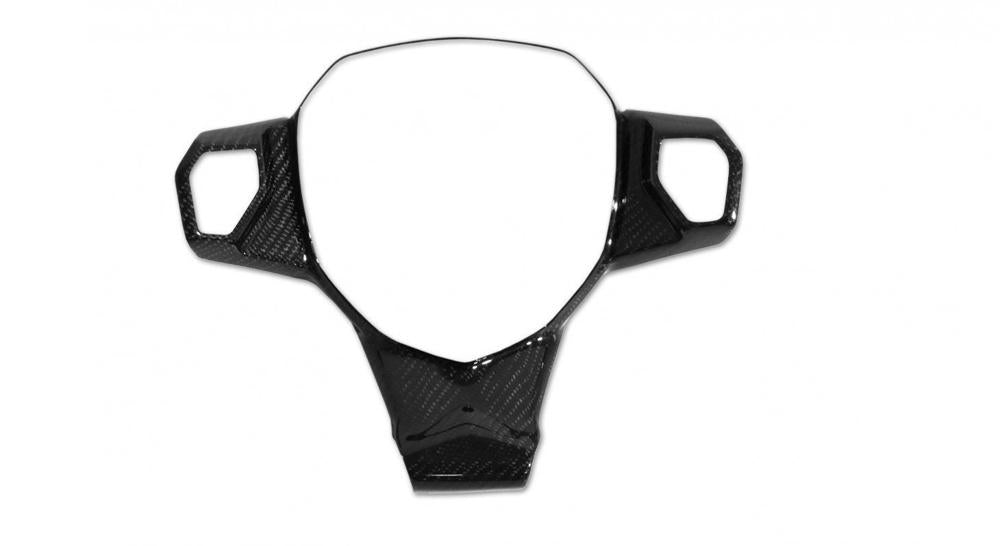 Novitec Lamborghini Aventador/Roadster | Cover For Steering Wheel - Visible Carbon
