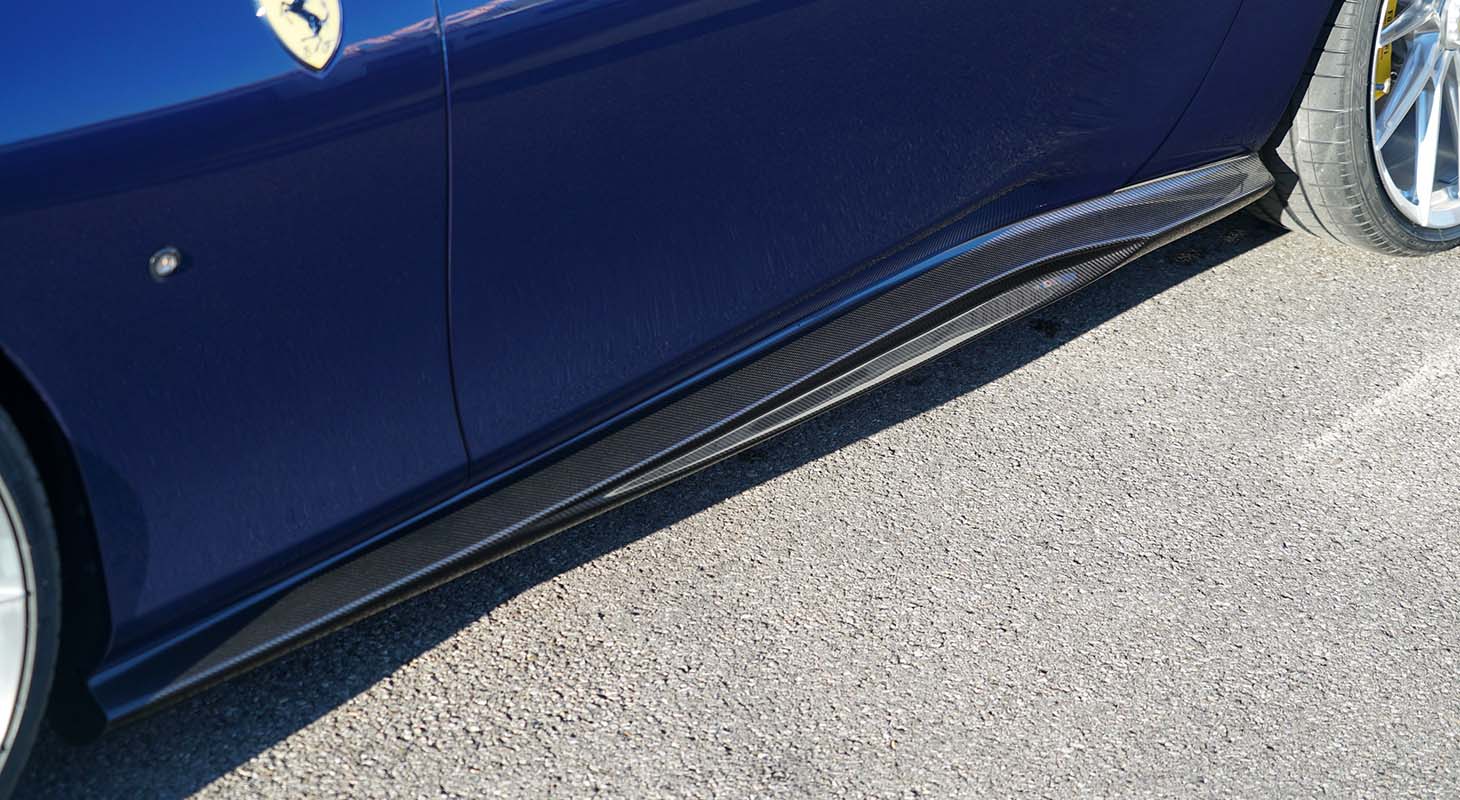 Novitec Ferrari Roma | Side Panels - Visible Ferrari Carbon