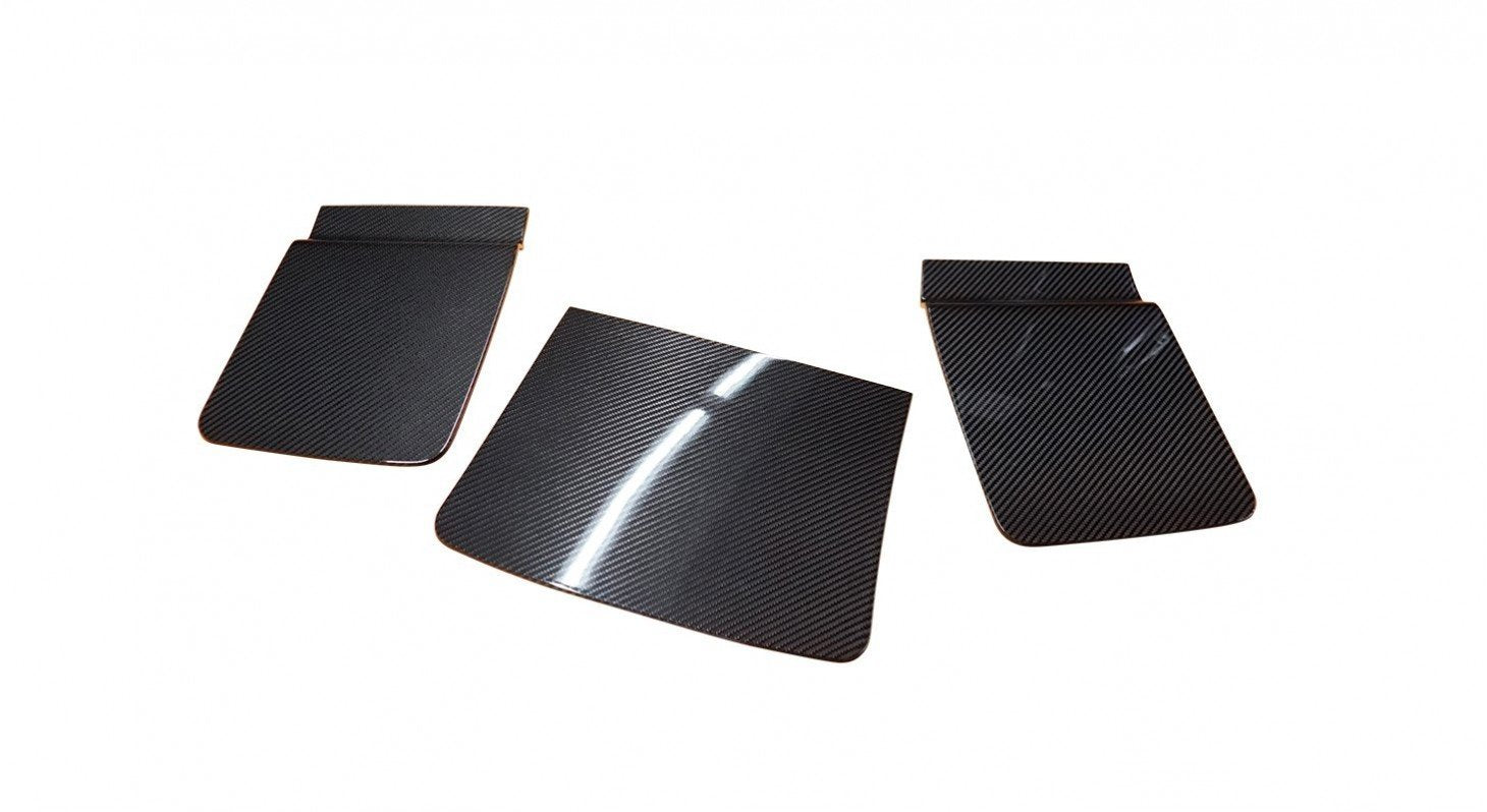 Novitec Ferrari F8 Tributo/Spider | Cover For Rear Diffusor Air-Opening - Visible Ferrari Carbon