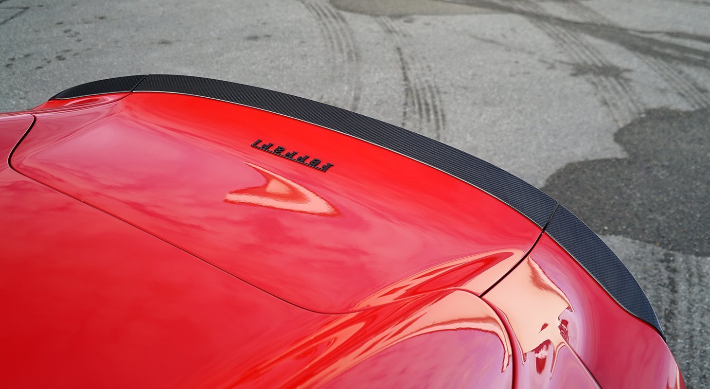 Novitec Ferrari 812 GTS | Rear Spoiler Lip - Visible Ferrari Carbon