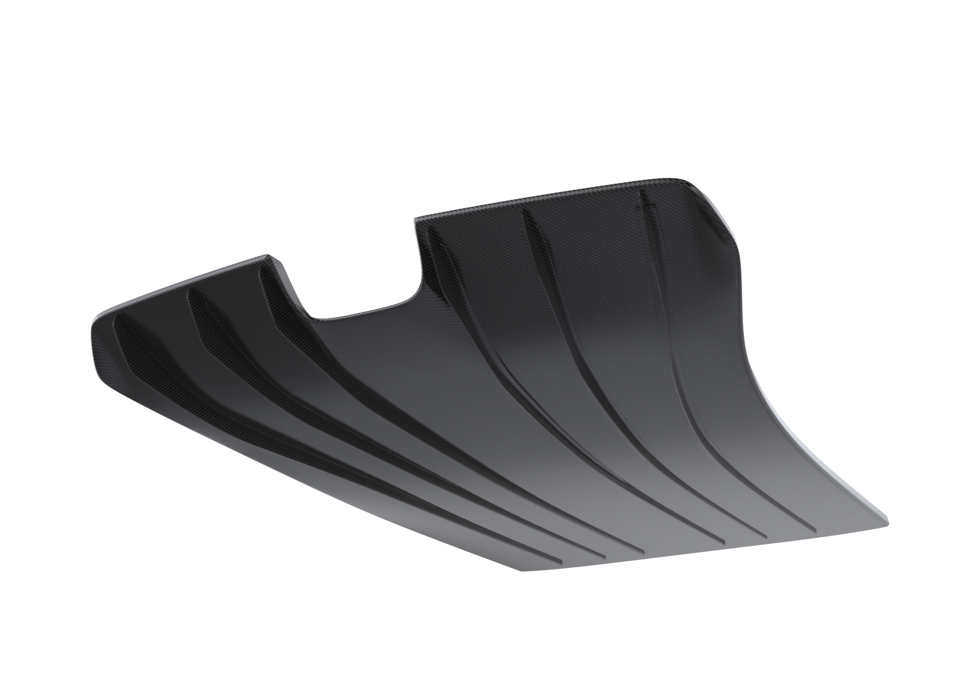 1016 industries PORSCHE 992 GT3RS CARBON FIBER LOWER DIFFUSER