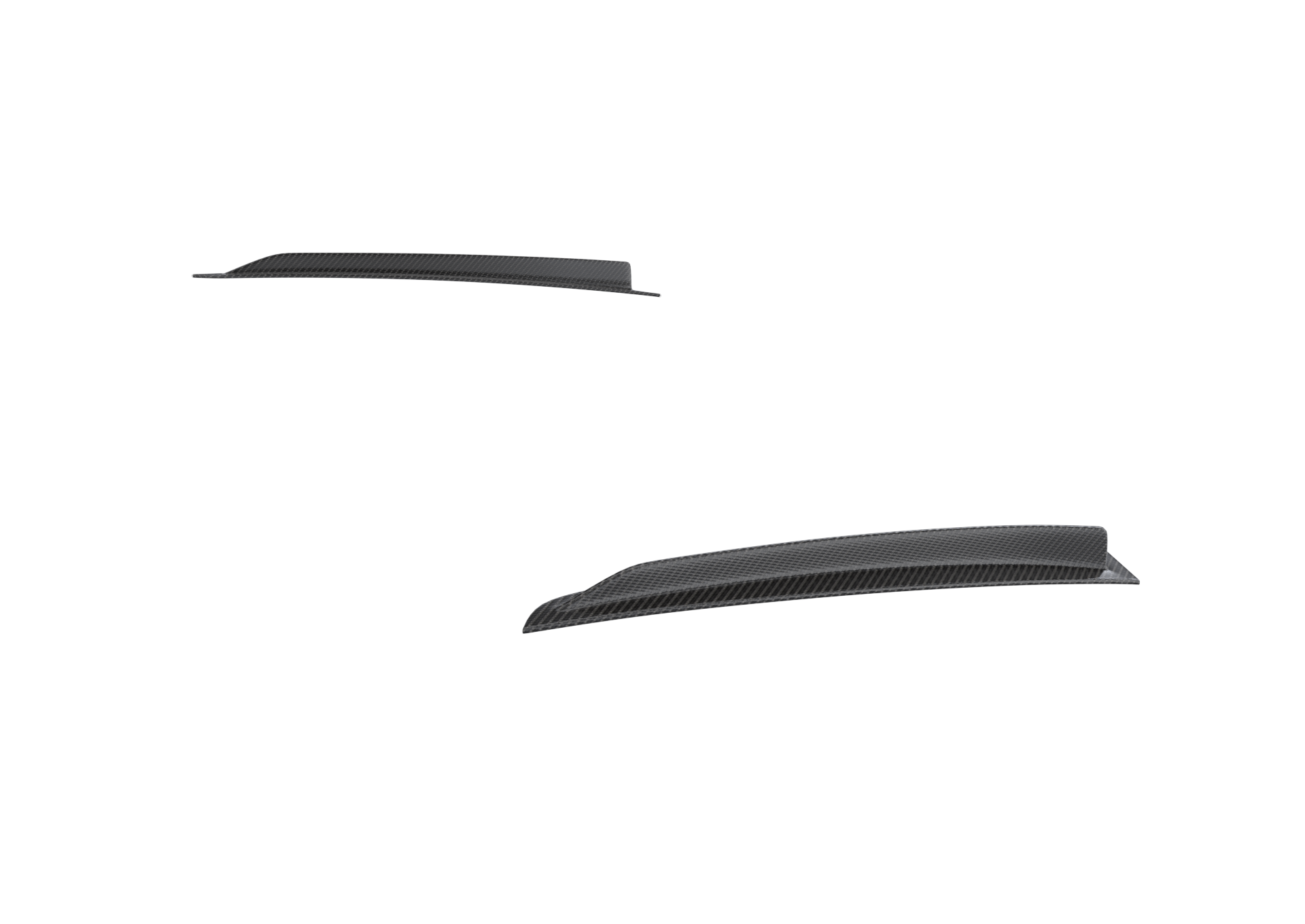 1016 industries PORSCHE 992 GT3RS CARBON FIBER ROOF RAILS