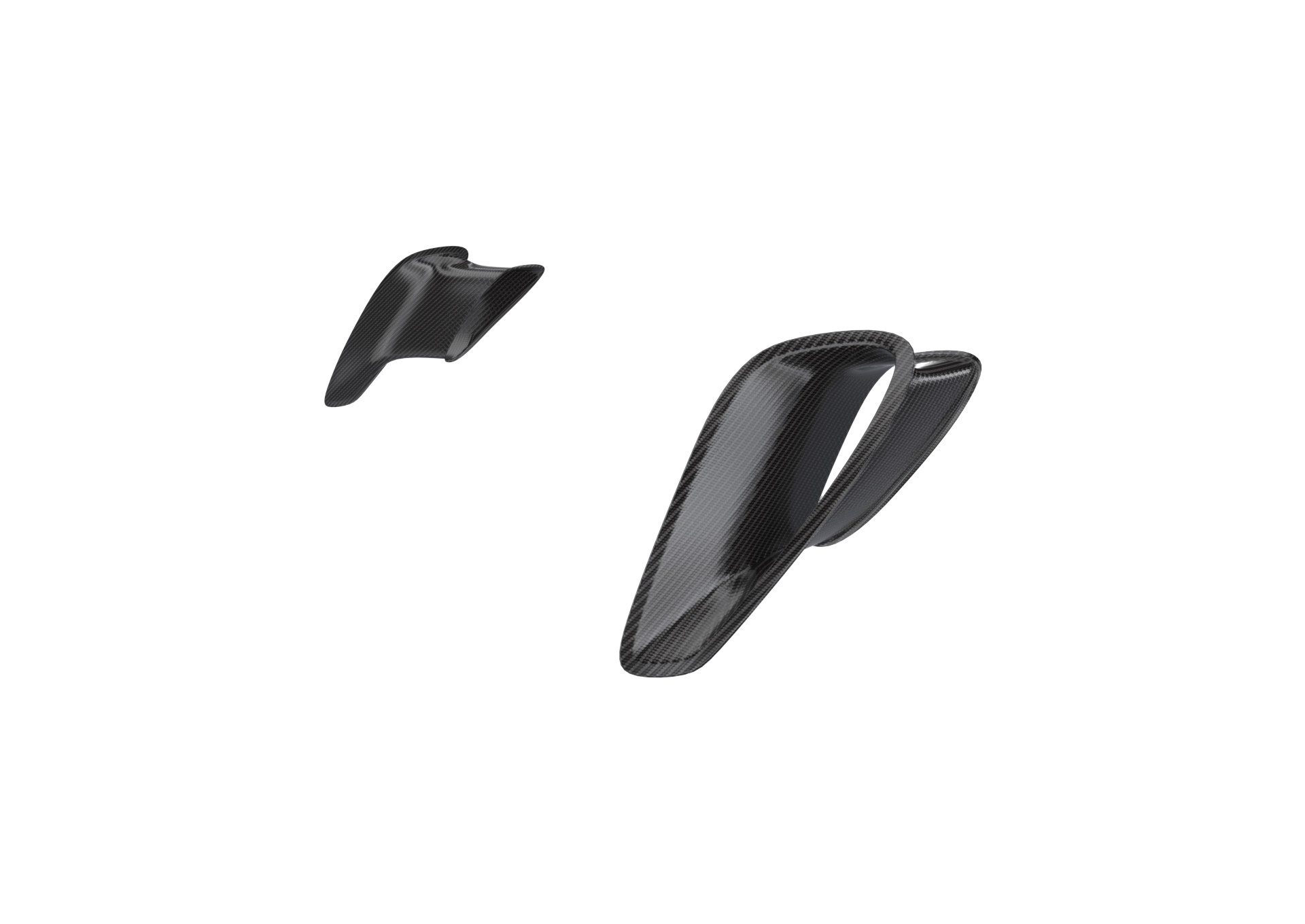 1016 industries PORSCHE 992 GT3RS CARBON FIBER SIDE INTAKES