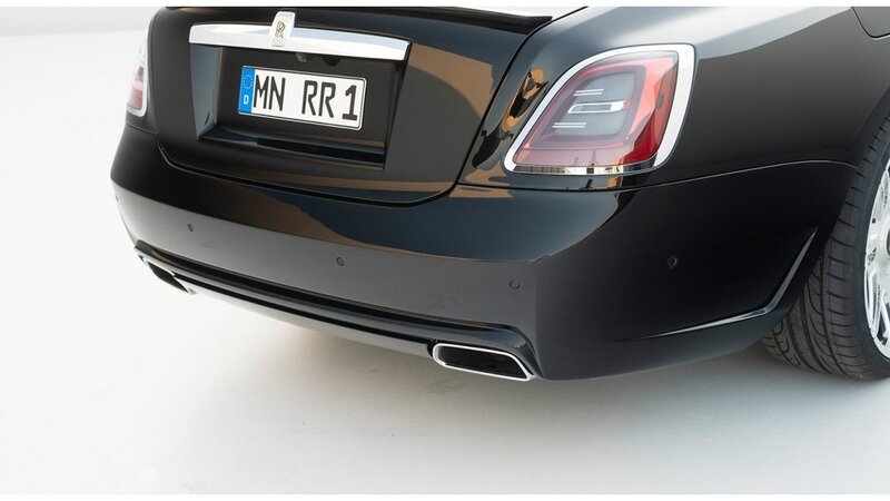 Novitec Rolls Royce Ghost II | Rear Bumper (Primed / Carbon)