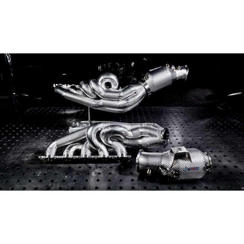 Redstar Stainless Steel (Heat Shielded) Headers for Audi R8 V10