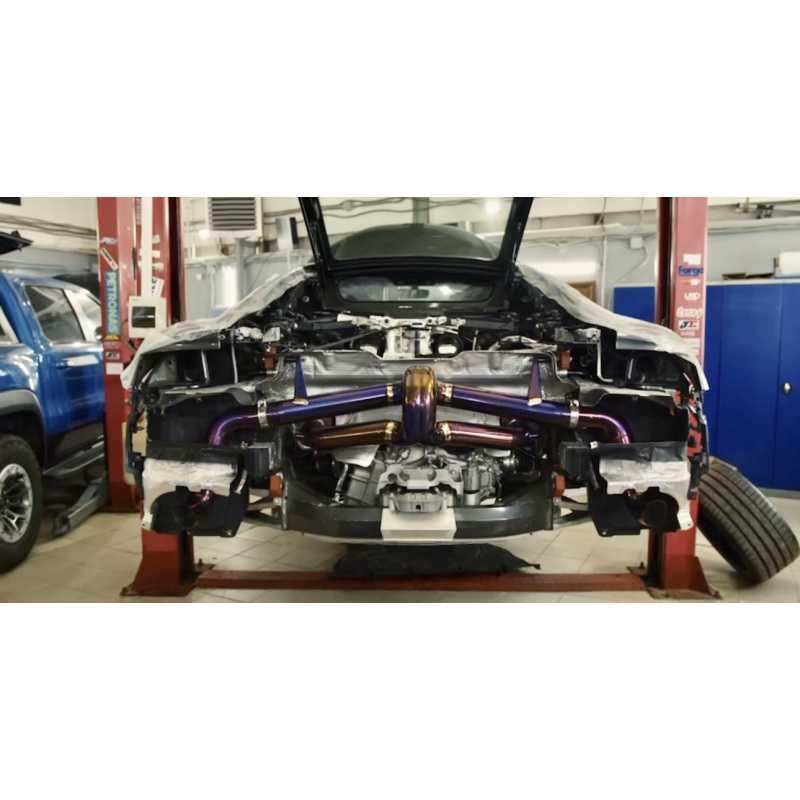 Redstar Stainless Steel High Frequency Exhaust for Audi R8 V10 GEN2