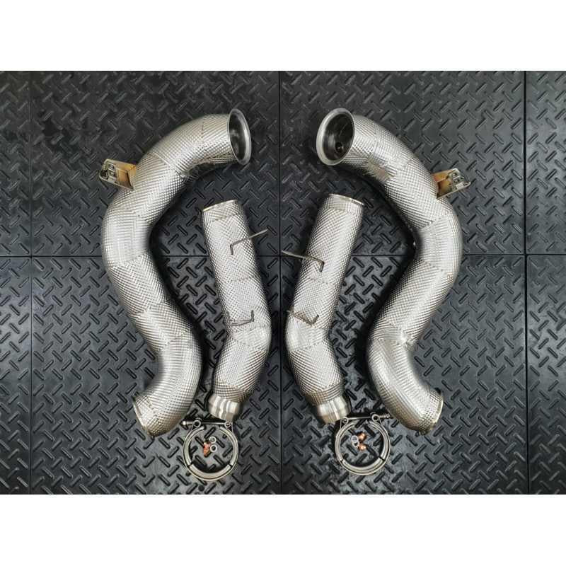 Redstar Downpipes for Mercedes C63 W205 Facelift