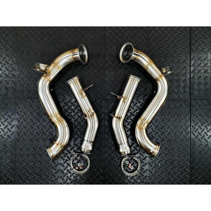 Redstar Downpipes for Mercedes C63 W205 Facelift
