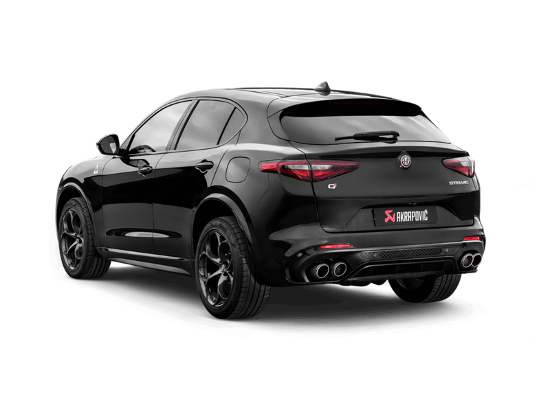 Akrapovic Alfa Romeo Stelvio Quadrifoglio Slip On Line (Titanium)