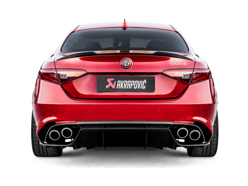 Akrapovic Slip-On Line (Titanium) - Alfa Romeo Giulia Quadrifoglio