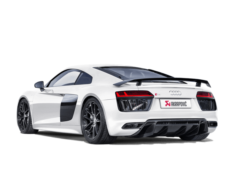 Akrapovic Audi R8 5.2 FSI Coupe/Spyder 2016 - Slip-On Line (Titanium)