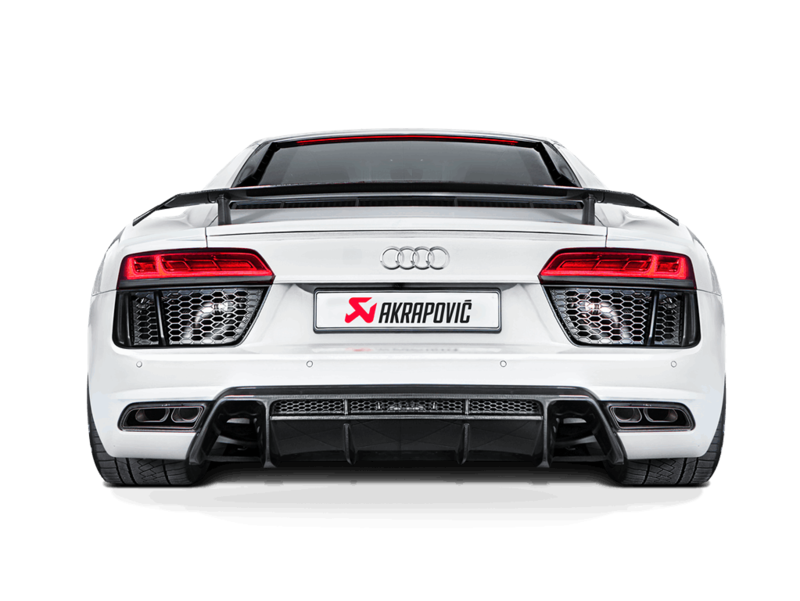 Akrapovic Audi R8 5.2 FSI Coupe/Spyder 2016 - Slip-On Line (Titanium)