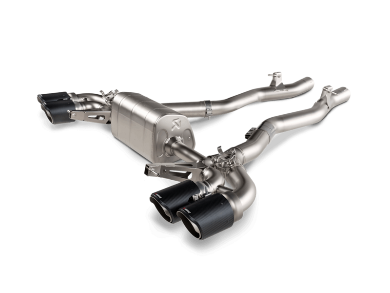 Akrapovic Slip-On Line (Titanium) - BMW M8 / M8 Competition (F91, F92) - OPF