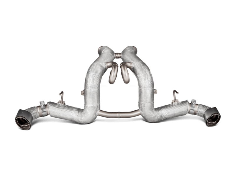 Akrapovic Slip-On Line (Titanium) - McLaren 570S