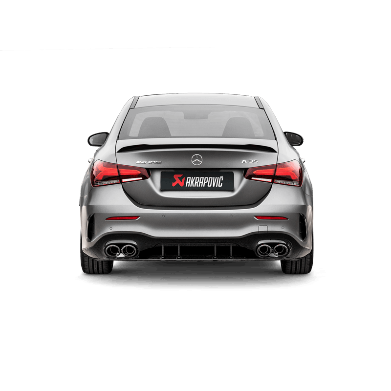 Akrapovic Slip On Line (Titanium) - Mercedes A 35 AMG Sedan (V117)