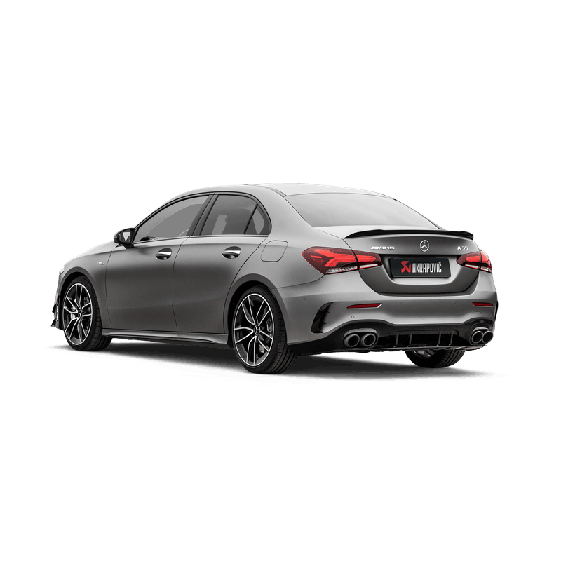 Akrapovic Slip On Line (Titanium) - Mercedes A 35 AMG Sedan (V117)