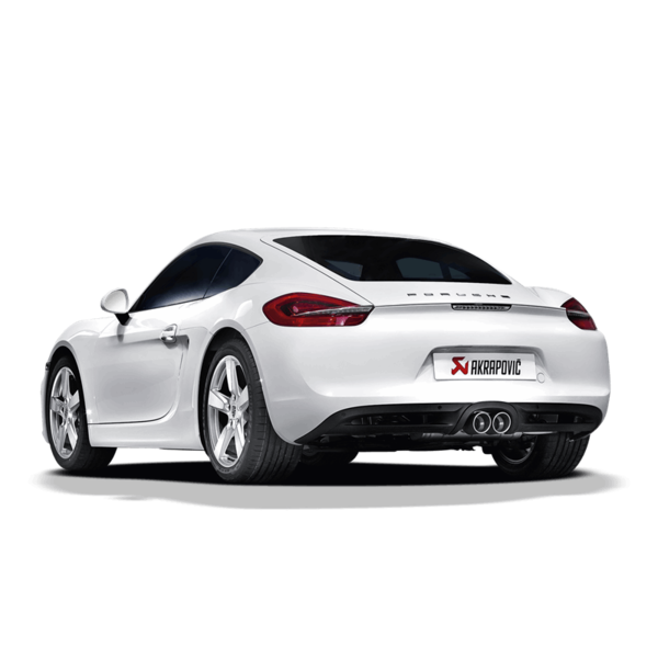 Akrapovic Slip-On Line (Titanium) for Porsche Cayman/S (981)