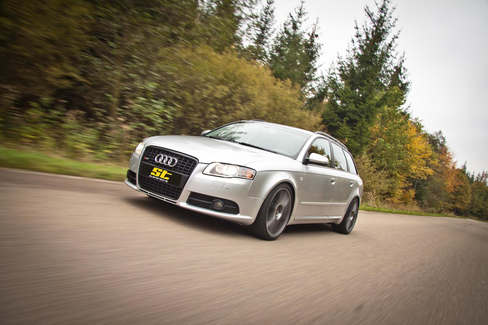 ST Coilovers ST XA galvanized steel (with damping adjustment) AUDI A4 Avant (8E5, B6) 02/2000-12/2005 (18210057)