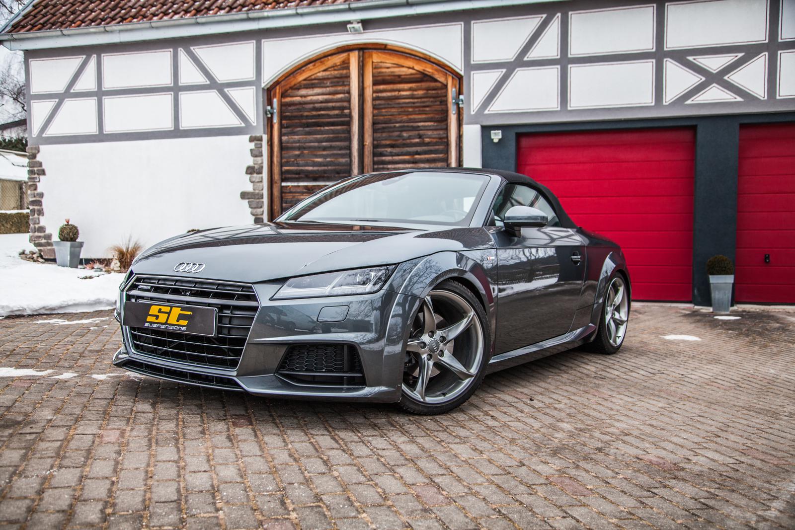 ST Coilovers ST X galvanized steel (with fixed damping) AUDI TT (FV3, FVP) 07/2014- (132100AF)