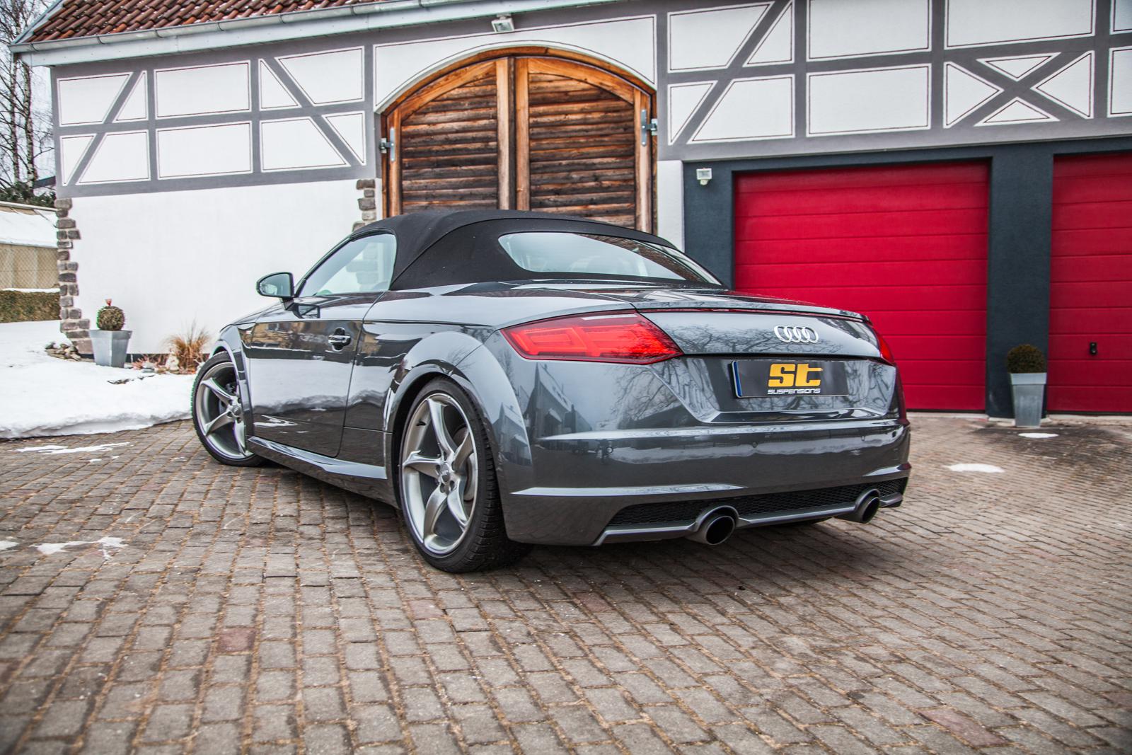 ST Coilovers ST X galvanized steel (with fixed damping) AUDI TT (FV3, FVP) 07/2014- (132100AD)